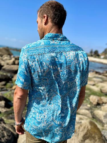 CAMISA DE HOMBRE BLUE SKY / UNISEX